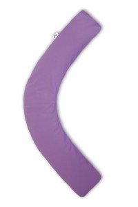 подушка для беременных и кормящих 170 см джерси фиолетовая theraline фото 5