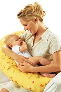 подушка для беременных и кормления 190 см поляна оранжевая theraline фото 6