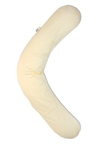подушка для беременных для сна и кормления полоска голубая 190 см theraline фото 8