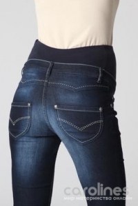 джинсы зауженные на бандаже mamita фото 7