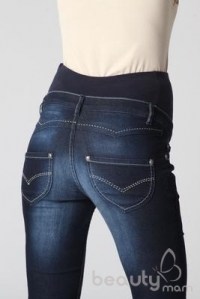 джинсы зауженные на бандаже mamita фото 4
