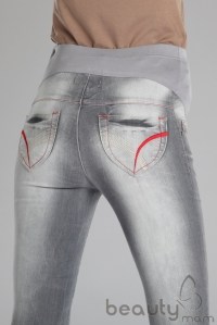 джинсы прямые на бандаже mamita mamita фото 3