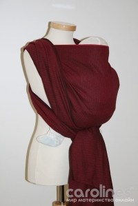 слинг-шарф из обычного хлопка 2.7 м storchenwiege фото 13