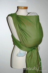 слинг-шарф из обычного хлопка 2.7 м storchenwiege фото 2