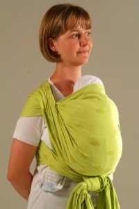 слинг-шарф из органического хлопка 2.7 м storchenwiege фото 8