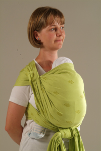 слинг-шарф из органического хлопка 4.1 м storchenwiege фото 8