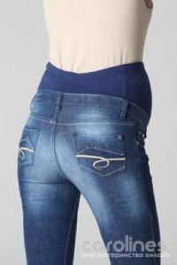 джинсы прямые на бандаже mamita фото 3