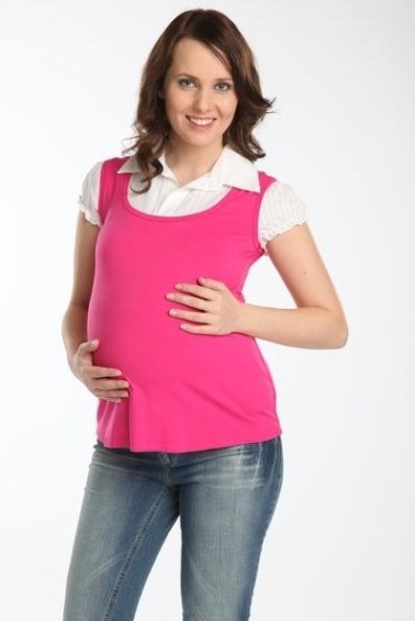 блуза-обманка с сорочкой mamita