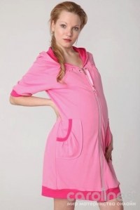 домашний халат на молнии для беременных mamita фото 5