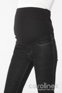 джинсы узкие на бандаже с вышивкой mamita фото 4