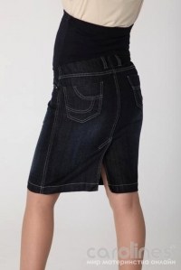 джинсовая юбка-карандаш на бандаже mamita фото 3