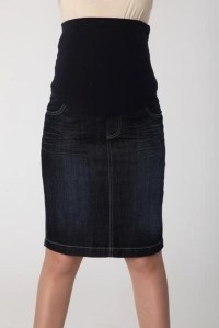 джинсовая юбка-карандаш на бандаже mamita