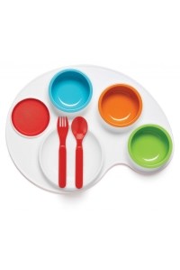 развивающий набор для еды palette plate skip hop фото 4