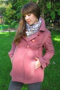 осеннее пальто для беременных gemko фото 7