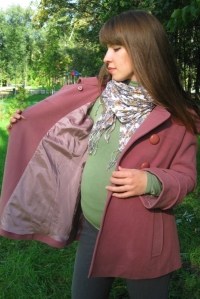 осеннее пальто для беременных gemko фото 8