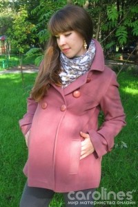 осеннее пальто для беременных gemko фото 3