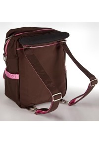 сумка-рюкзак для мамы packa be brown bubblegum ju-ju-be фото 8