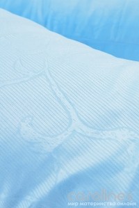 подушка  с холлофайбером для беременных и кормящих 190 см бумеранг голубая la armada фото 6