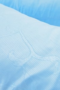 подушка  с холлофайбером для беременных и кормящих 190 см бумеранг голубая la armada фото 5