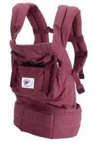 слинг рюкзак original collection cranberry бордо ergo baby фото 4