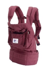 слинг рюкзак original collection cranberry бордо ergo baby фото 11
