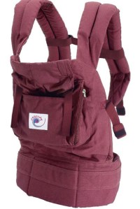 слинг рюкзак original collection cranberry бордо ergo baby фото 8