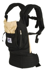 слинг рюкзак original collection black with camel lining ergo baby