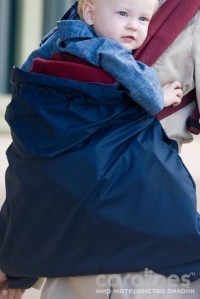 накидка от дождя для рюкзачка-переноски ergo baby фото 6