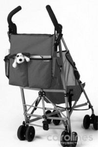 универсальная сумка для коляски duo deluxe skip hop фото 9