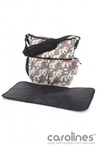 универсальная сумка для коляски duo deluxe cherry bloom skip hop фото 6