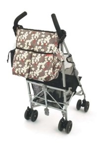 универсальная сумка для коляски duo deluxe cherry bloom skip hop