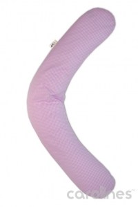 подарочная подушка 190 см клеточка розовая theraline фото 3
