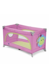 кровать-манеж spring cot розовая chicco фото 5