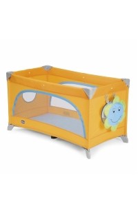 кровать-манеж spring cot оранжевая chicco фото 3