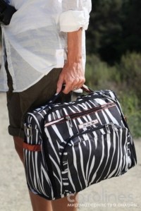 сумка-рюкзак для мамы bff safari stripes ju-ju-be фото 6