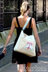 сумка для мамы poppins bag pink butterflies pink lining фото 2