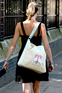 сумка для мамы poppins bag thistle and dragonfly pink lining фото 4