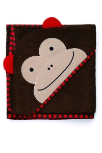 полотенце с капюшоном обезьянка skip hop