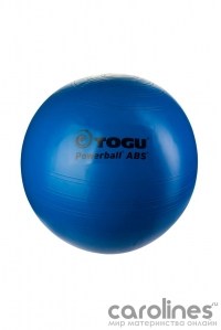 гимнастический мяч 55 фитбол при росте 156 - 165 см powerball с abs togu фото 5