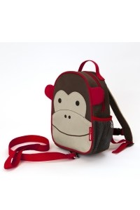 детский рюкзачок с поводком обезьянка с 12 мес. skip hop фото 2