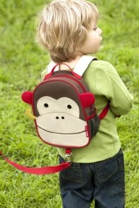 детский рюкзачок с поводком обезьянка с 12 мес. skip hop фото 8