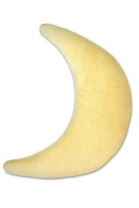подушка шейная полумесяц плюшевый желтый theraline фото 5