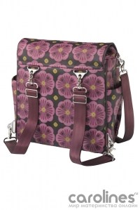 сумка для коляски boxy backpack bavarian bliss petunia pickle bottom фото 6