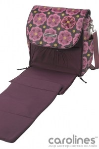 сумка для коляски boxy backpack bavarian bliss petunia pickle bottom фото 5