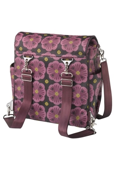 сумка для коляски boxy backpack bavarian bliss petunia pickle bottom