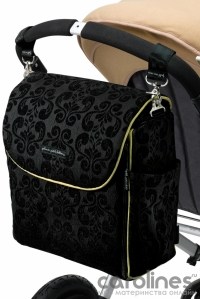 сумка для коляски boxy backpack black current petunia pickle bottom фото 7