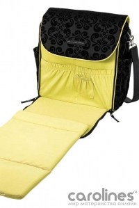 сумка для коляски boxy backpack black current petunia pickle bottom фото 4