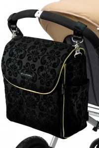 сумка для коляски boxy backpack black current petunia pickle bottom