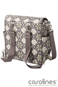 сумка для коляски boxy backpack misted marseille petunia pickle bottom фото 3