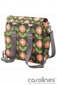 сумка для коляски boxy backpack santiago sunset petunia pickle bottom фото 5